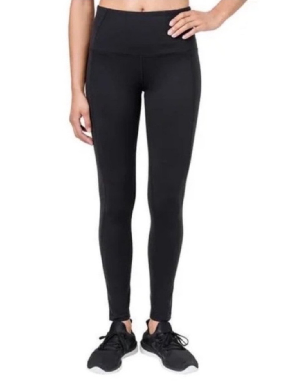 Tuff Athletics High Rise Leggings Black Size Medium